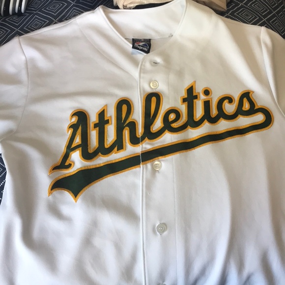 authentic a's jersey